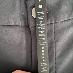 Lululemon Mens pants